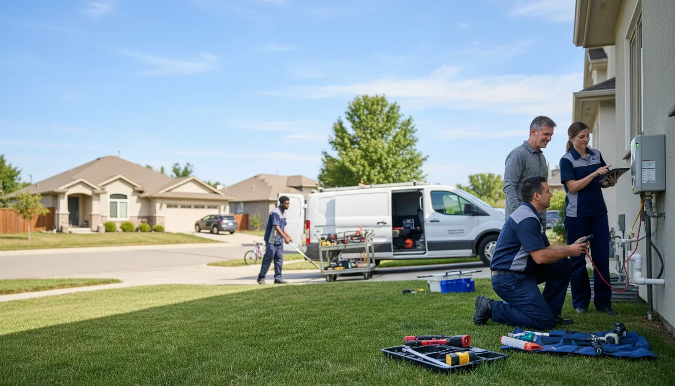 Tankless water heater service in Oronogo, MO
